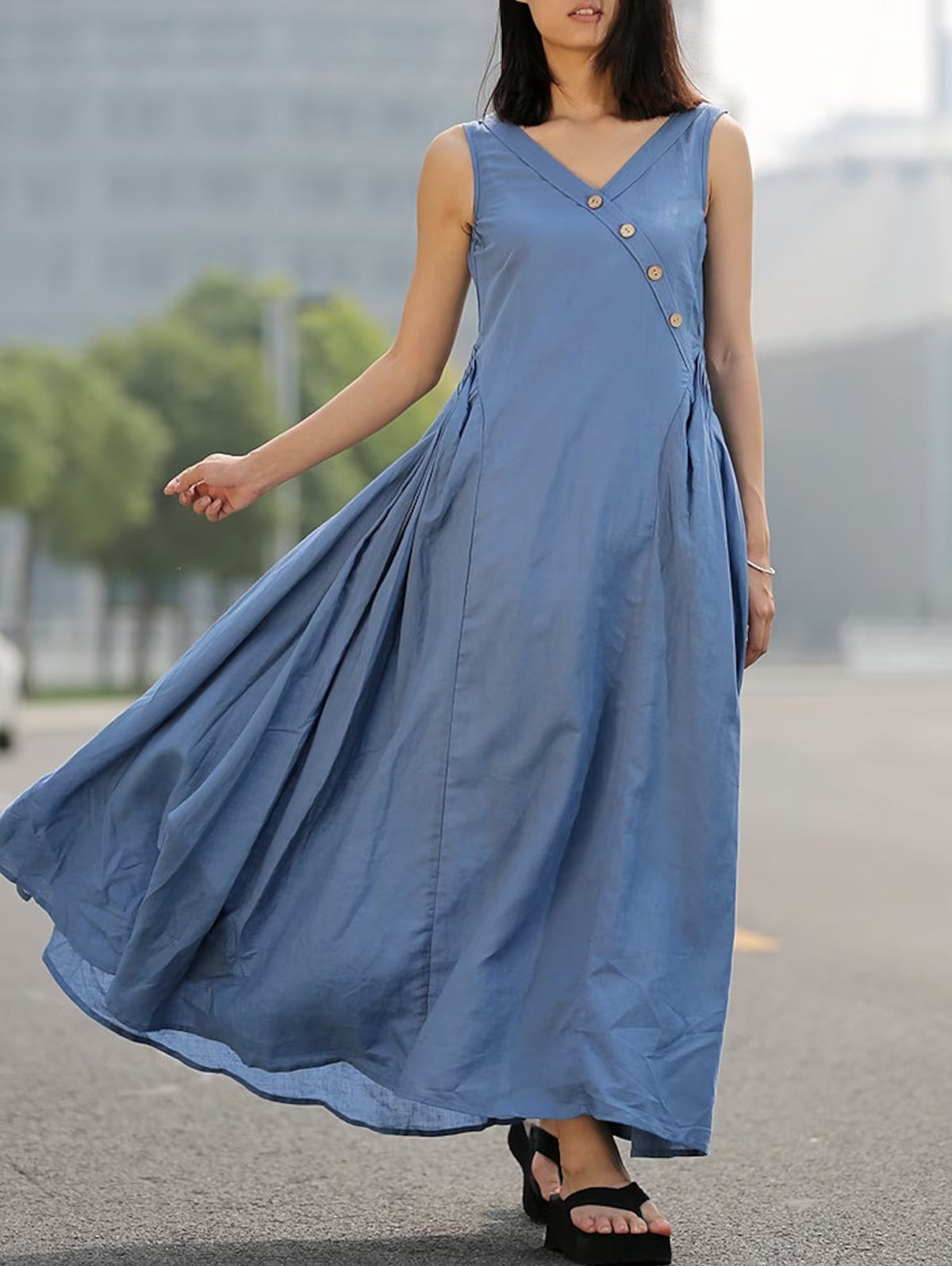 A Vintage Style Dress with Delicate Timeless Details