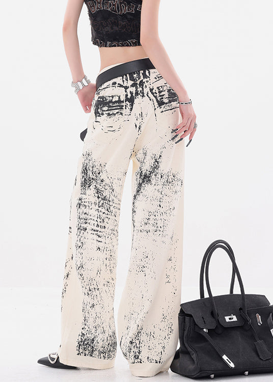 A Vintage Style Pants with Delicate Timeless Details