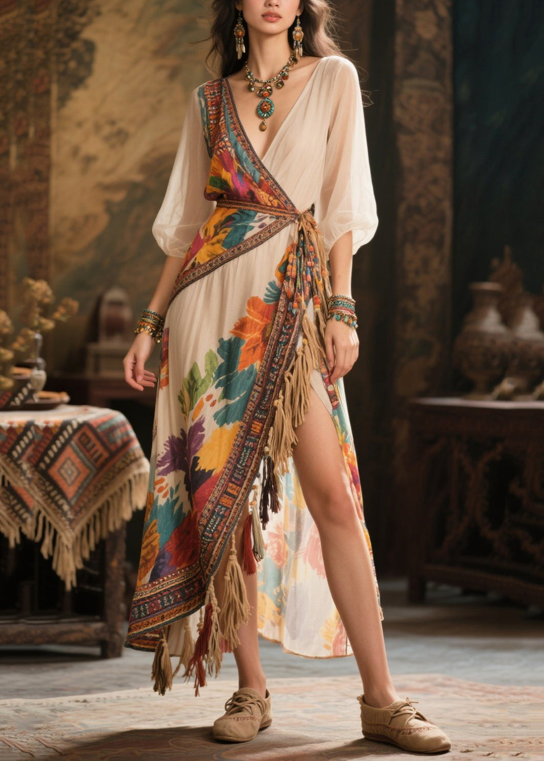 Elegantly Styled Dress for Everyday Wear
