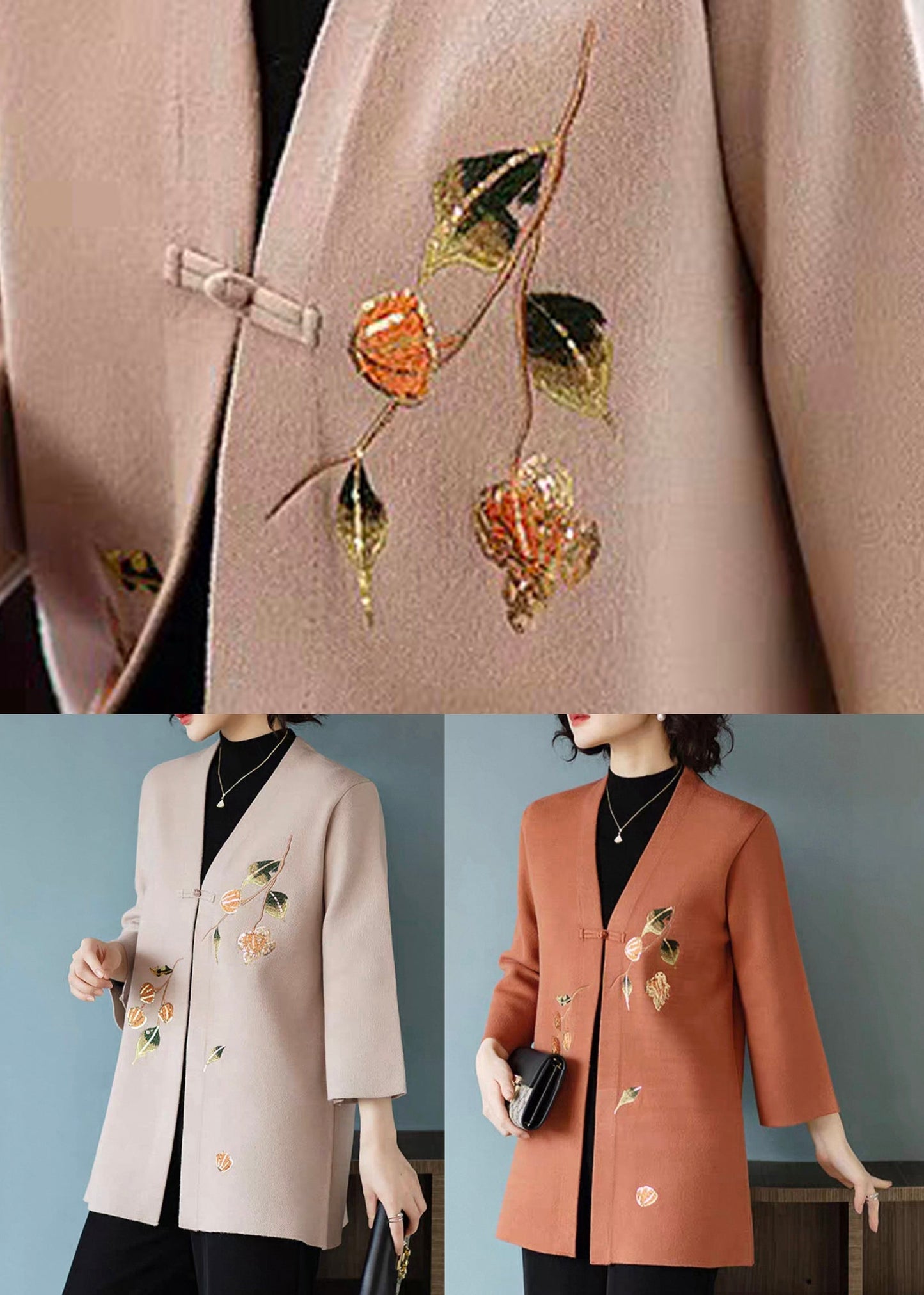 Gracefully Styled Coat for Any Occasion