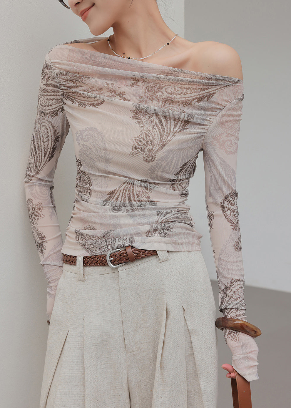 A Vintage Style Shirt with Delicate Timeless Details