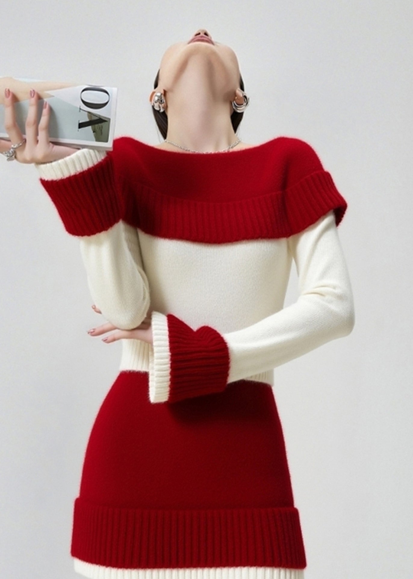 A Vintage Style Sweater with Delicate Timeless Details