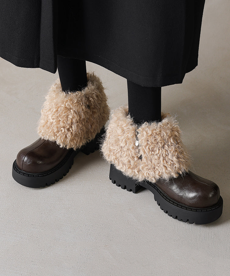 Classic Orthopedic Boots with Timeless Style