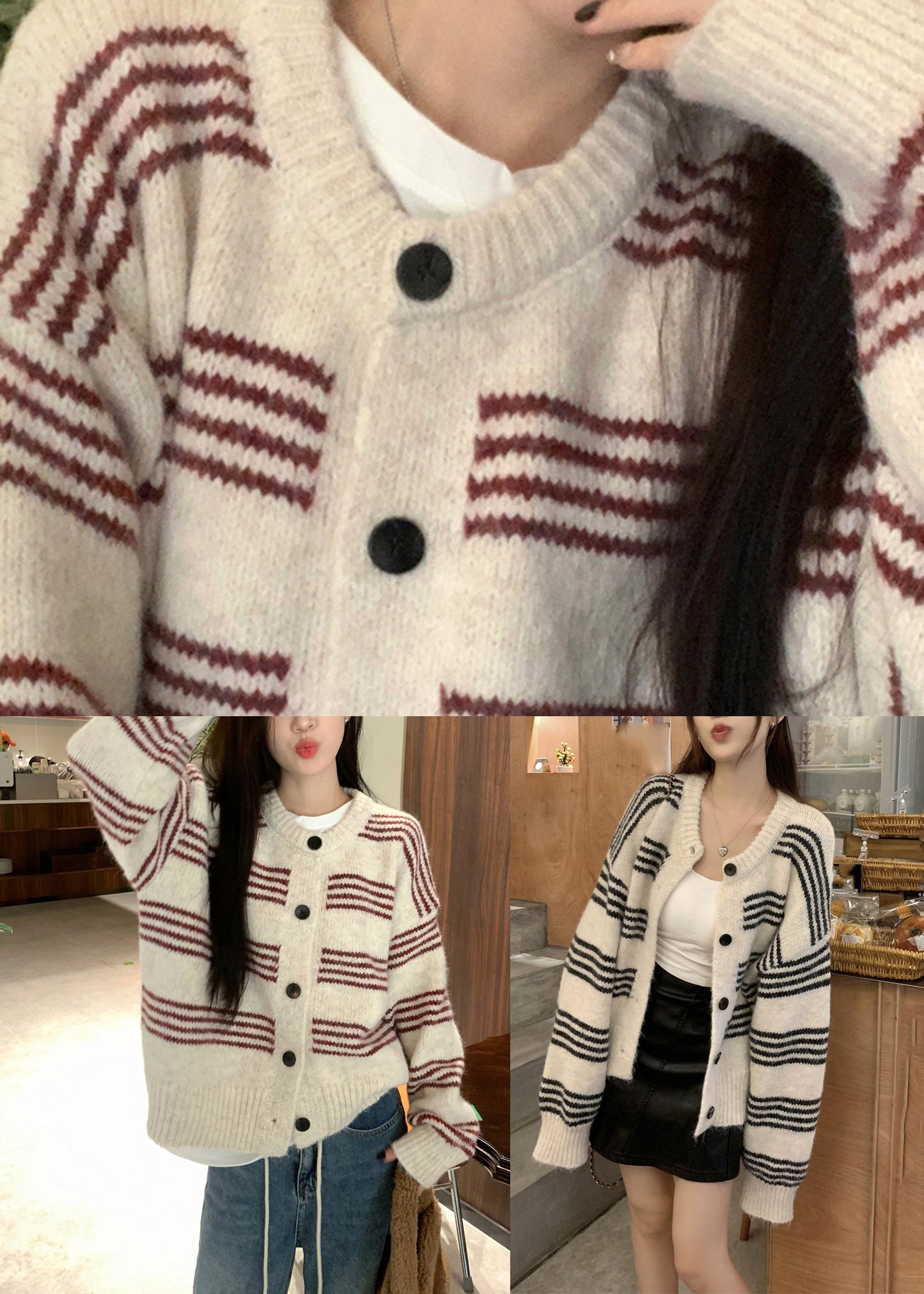 Vintage Inspired Cardigan with a Contemporary Edge