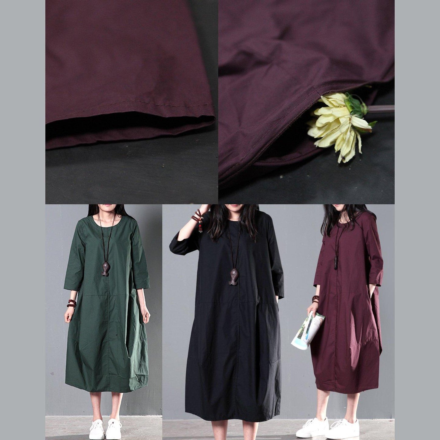 Elegantly Styled Dress for Everyday Wear