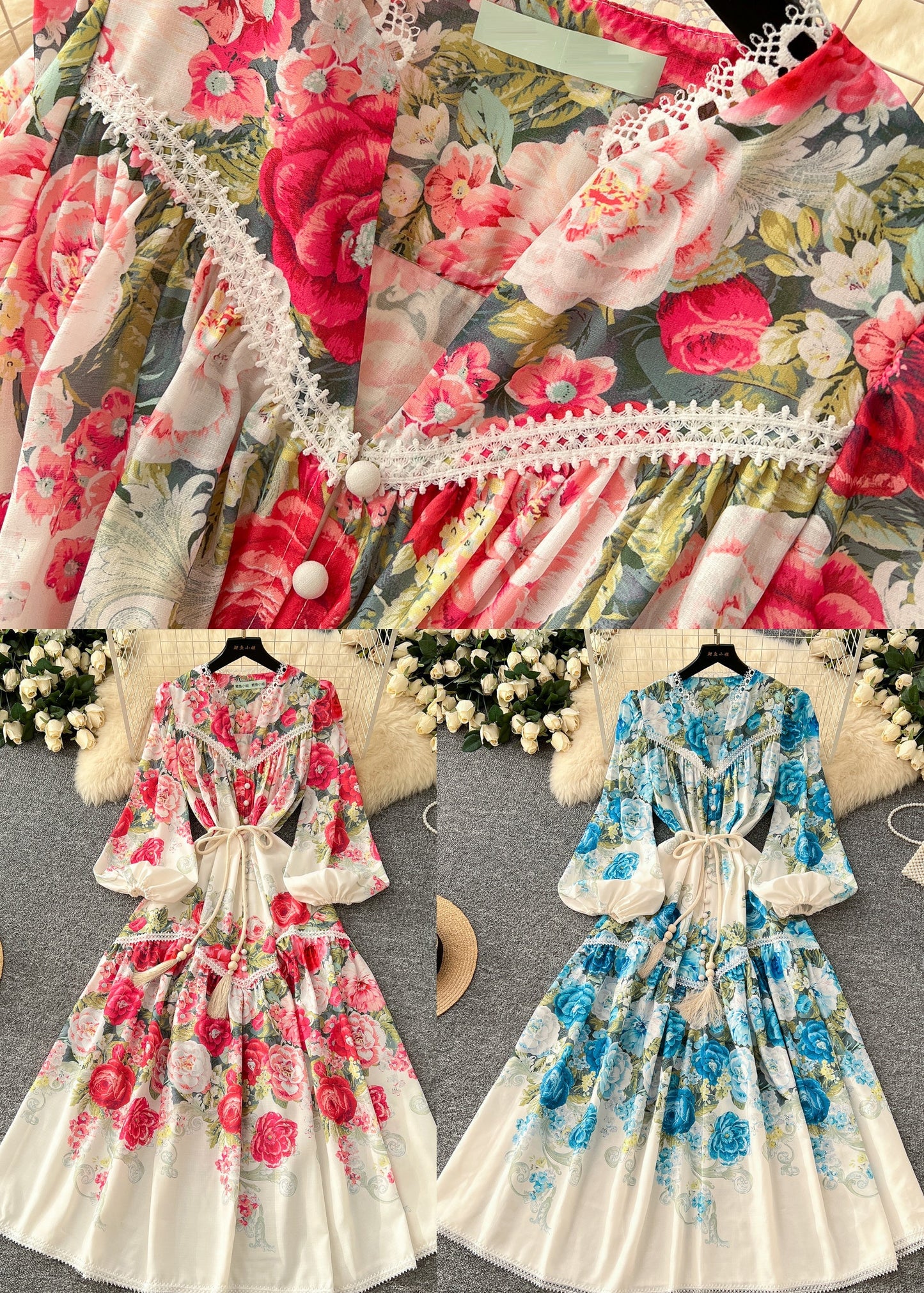 Classic Vintage Dress with a Flattering Fit