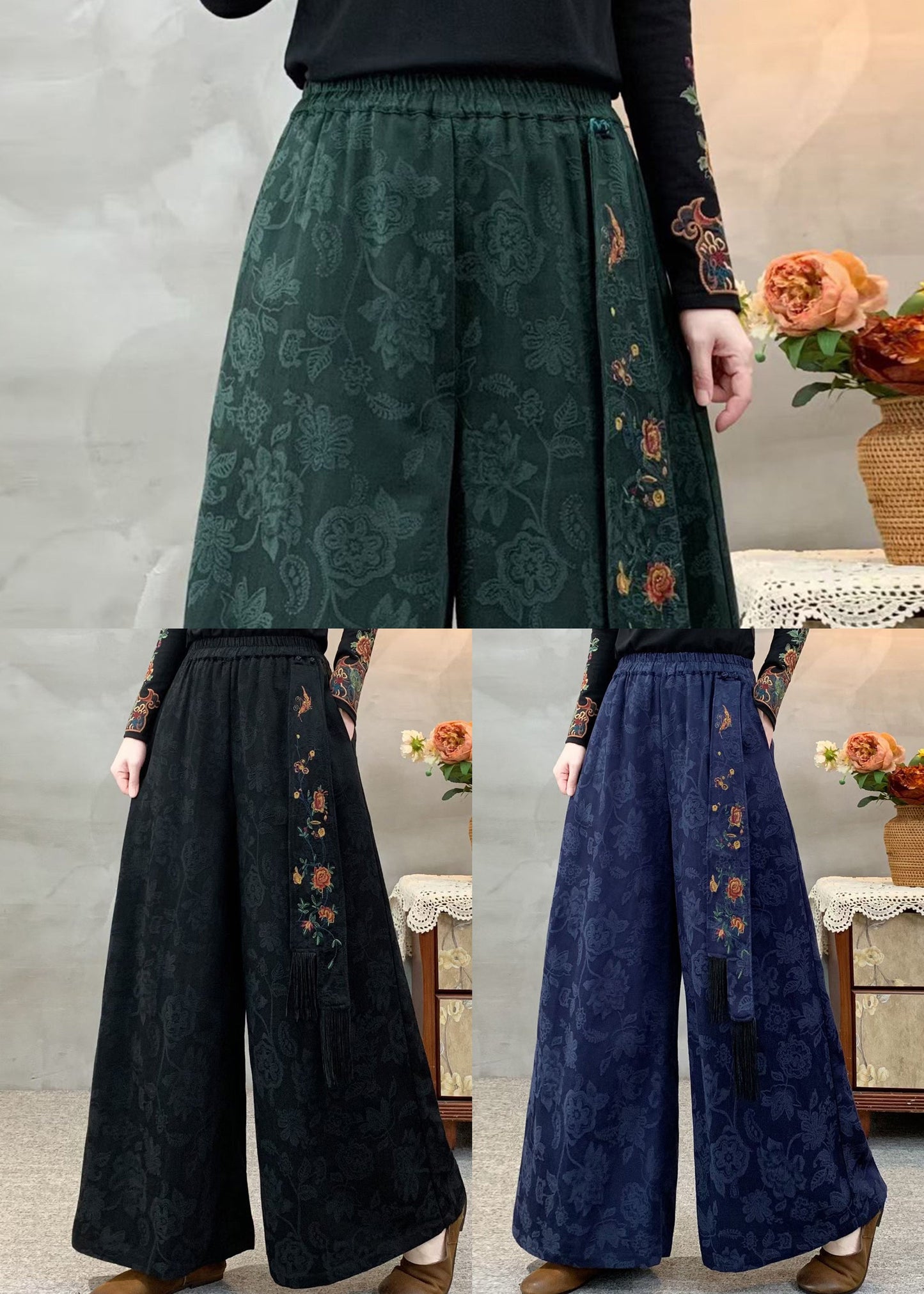 Well Tailored Pants with a Graceful Silhouette