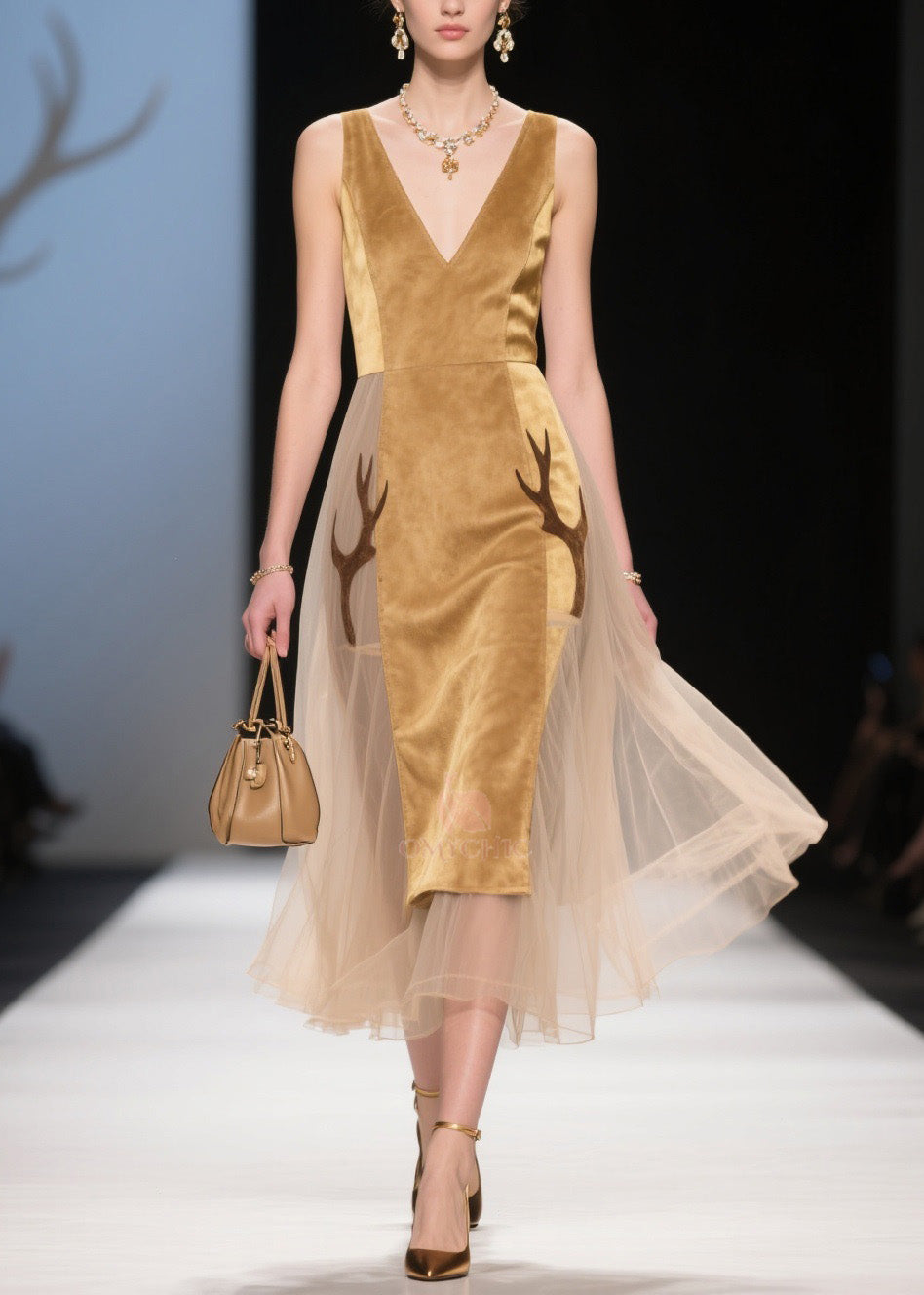 Elegantly Styled Dress for Everyday Wear