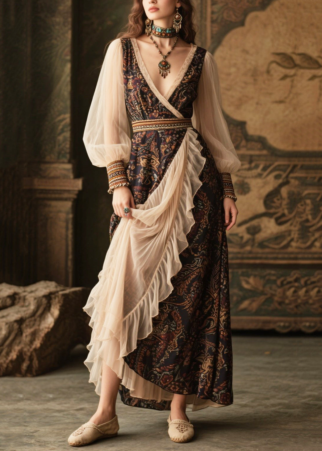 Vintage Inspired Dress with a Contemporary Edge