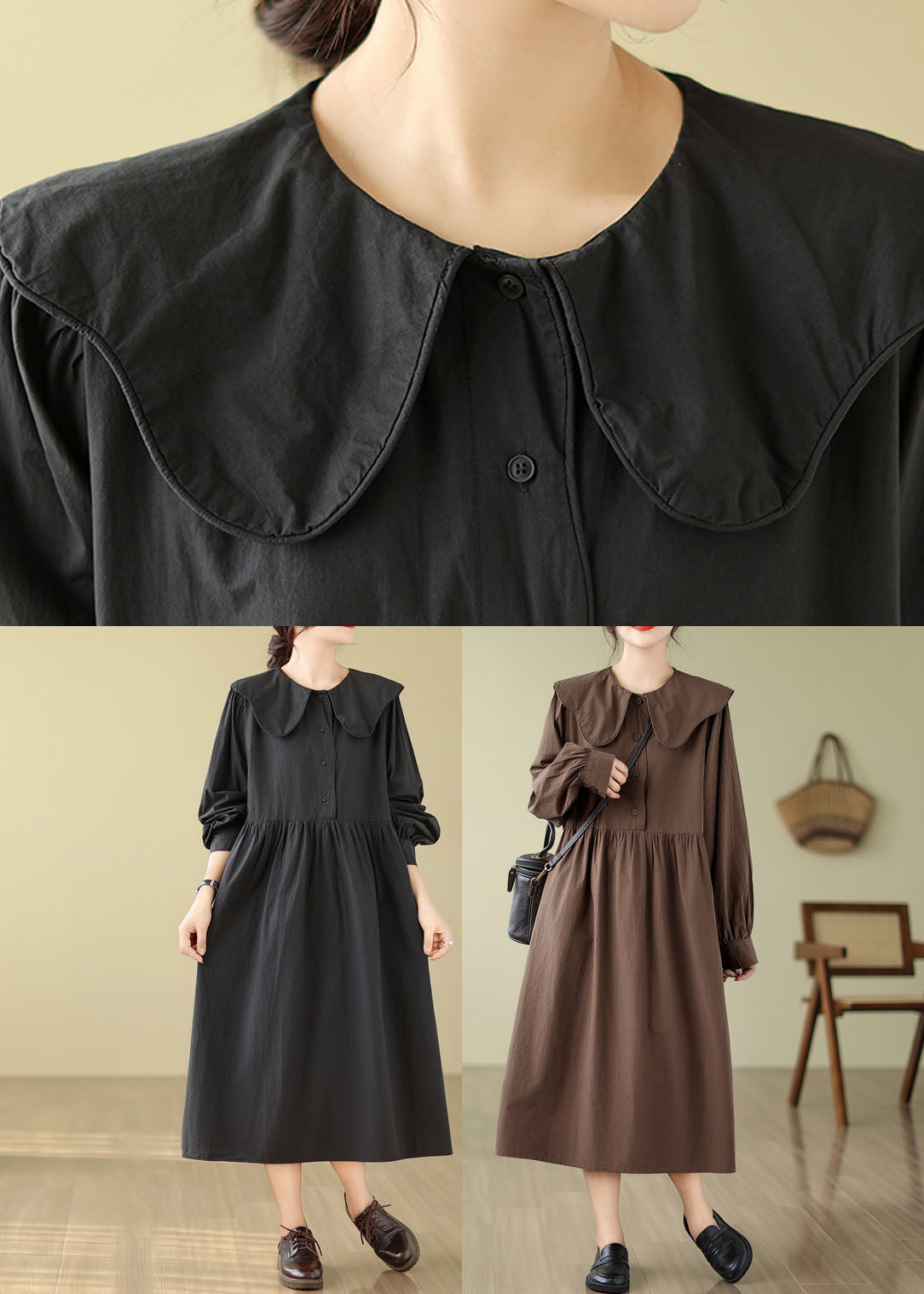 A Vintage Style Dress with Delicate Timeless Details