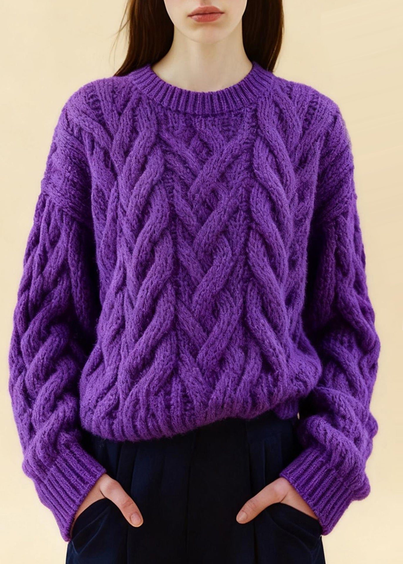 A Vintage Style Sweater with Delicate Timeless Details