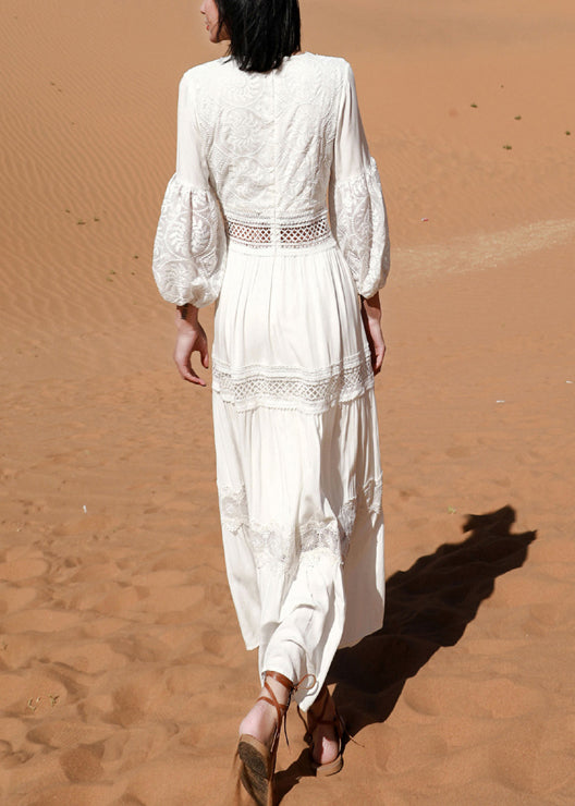 A Vintage Style Dress with Delicate Timeless Details