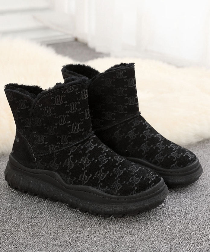 Classic Orthopedic Boots with Timeless Style
