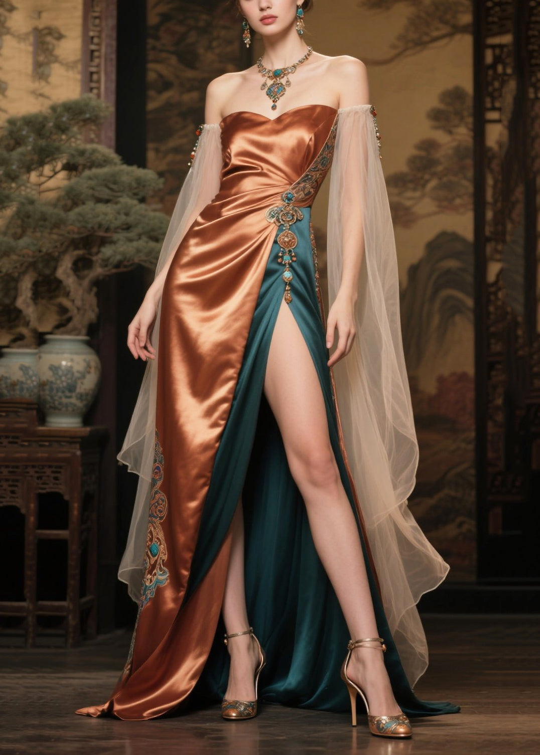 Gracefully Styled Dress for Any Occasion
