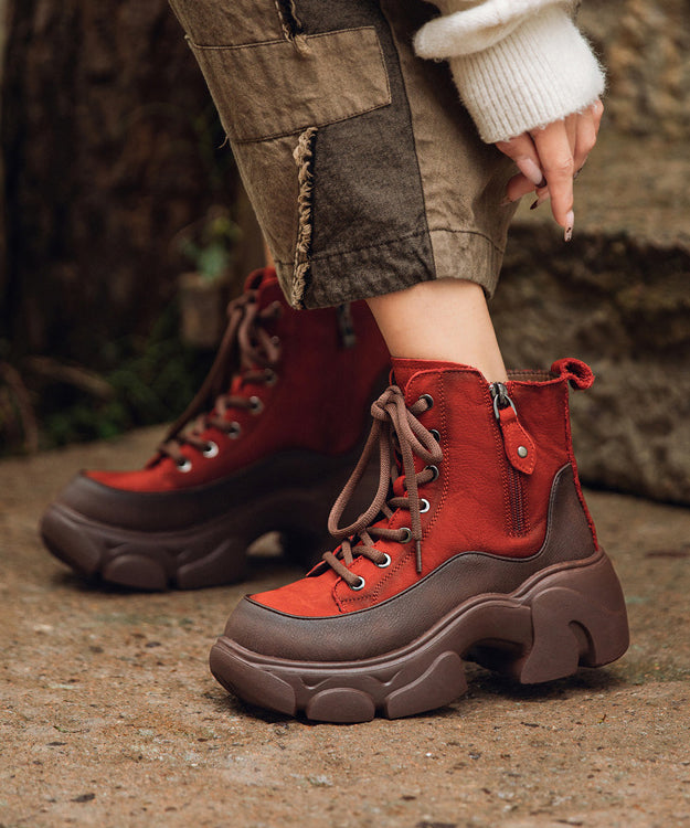 Vintage Inspired Orthopedic Boots