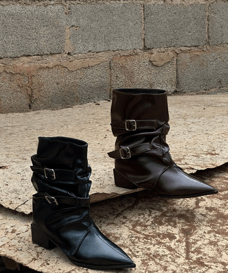 Vintage Inspired Orthopedic Boots