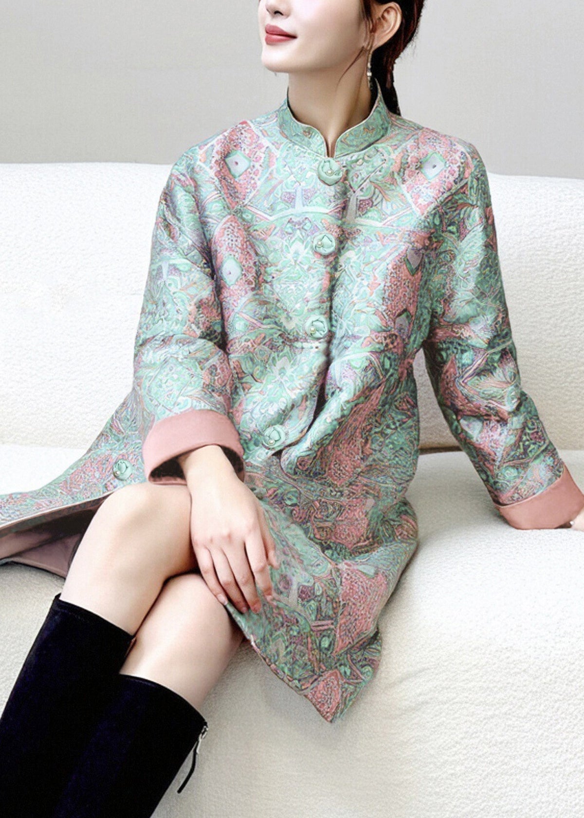 Vintage Inspired Coat with a Contemporary Edge