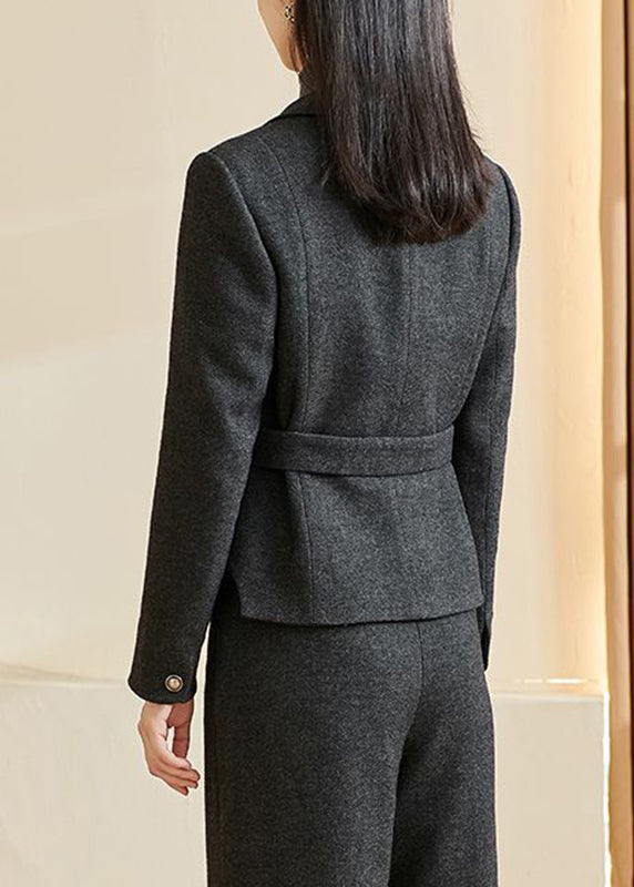 A Vintage Style Coat with Delicate Timeless Details