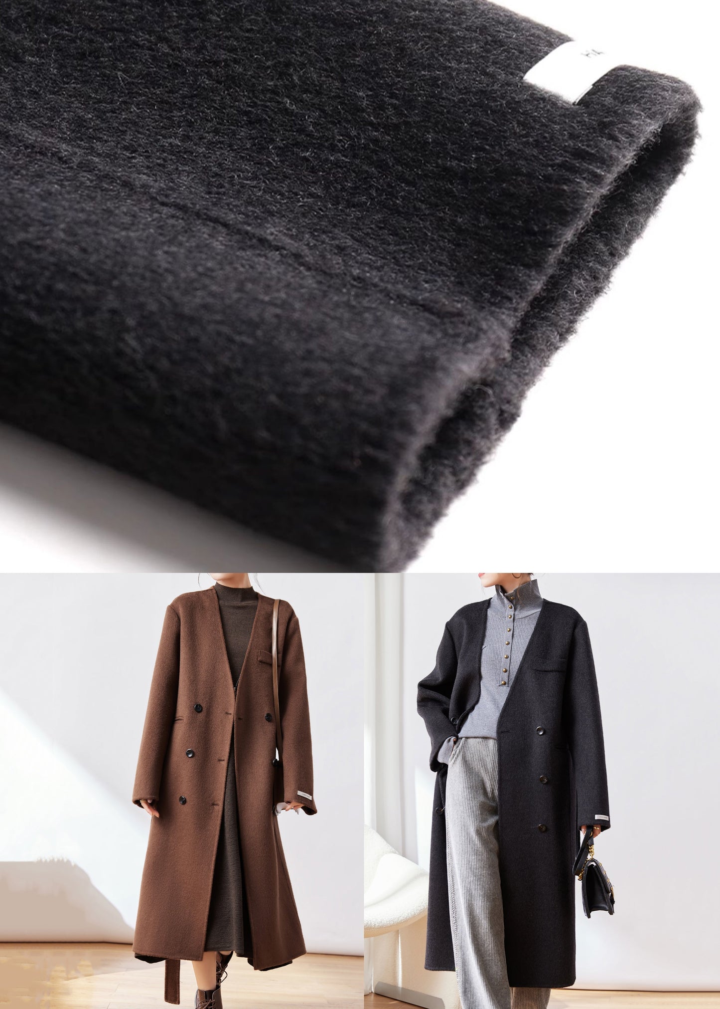 Well Tailored Coat with a Graceful Silhouette