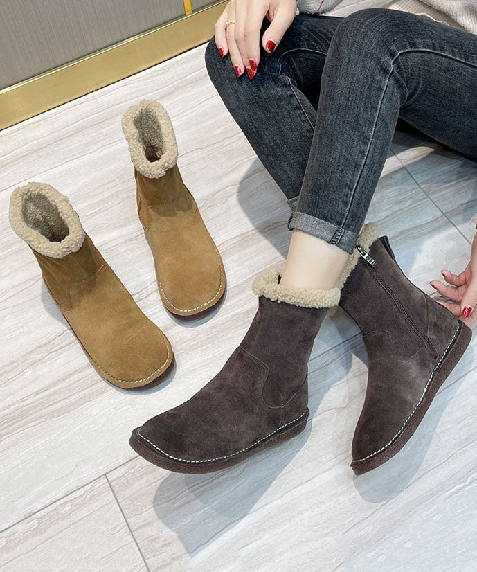 Classic Orthopedic Boots with Timeless Style