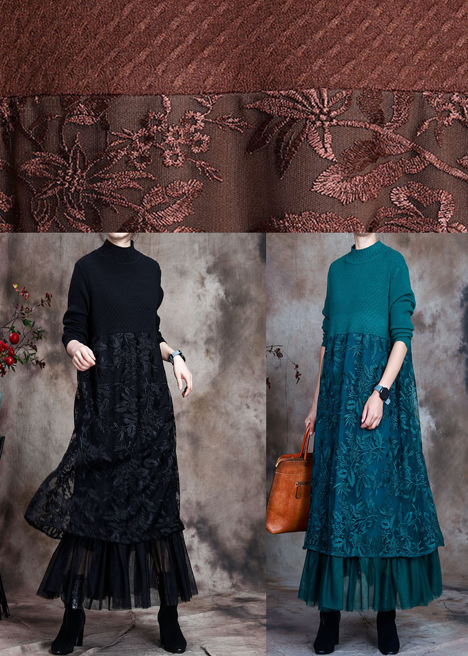 A Vintage Style Dress with Delicate Timeless Details