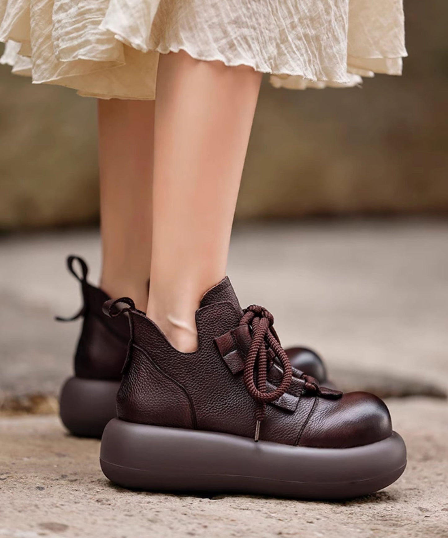 Vintage Inspired Orthopedic Boots
