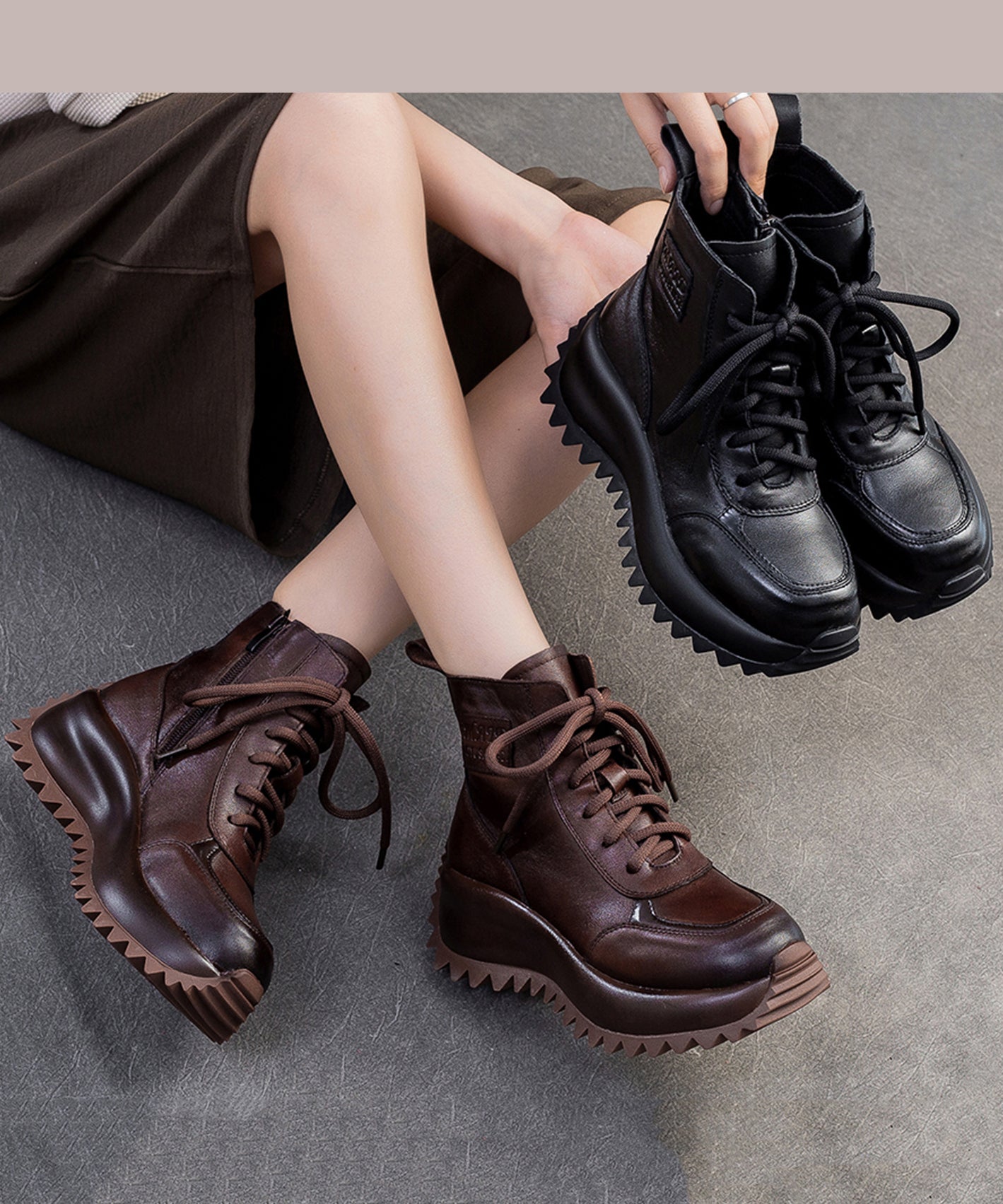 Chic Orthopedic Boots with Unique Design