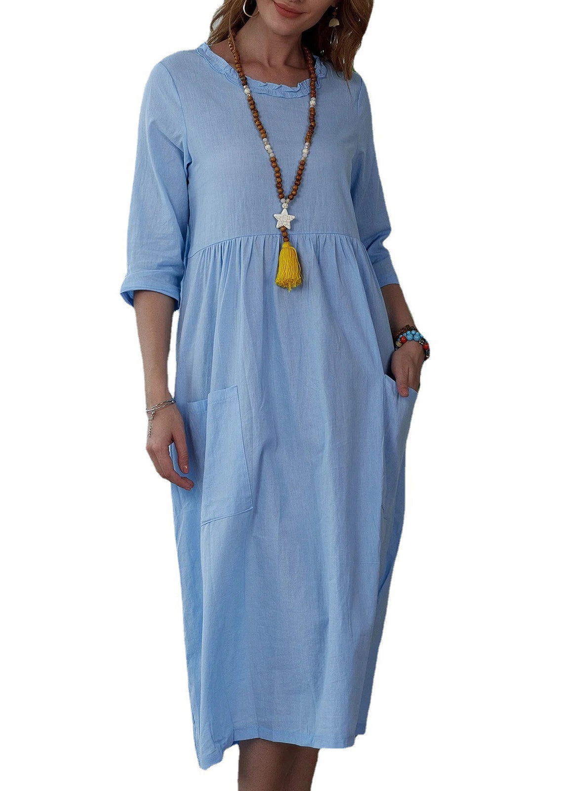 Elegantly Styled Dress for Everyday Wear