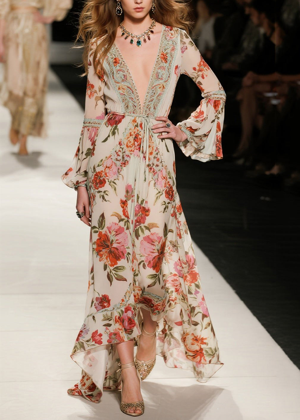 A Vintage Style Dress with Delicate Timeless Details
