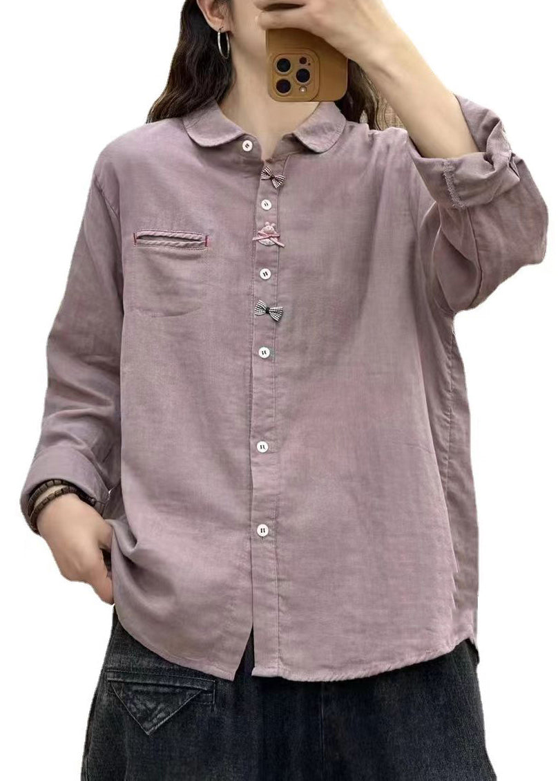 A Vintage Style Shirt with Delicate Timeless Details