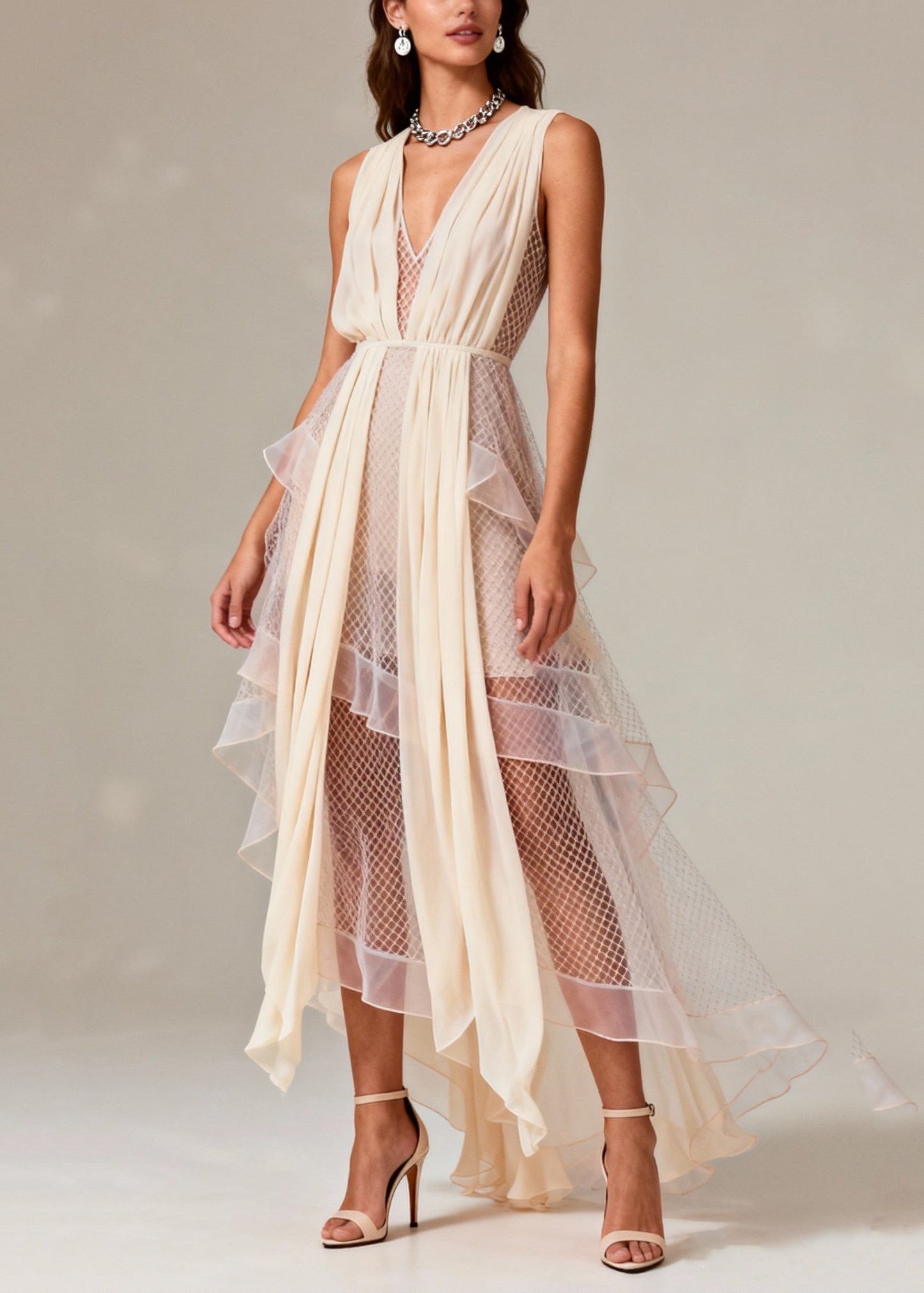 A Vintage Style Dress with Delicate Timeless Details