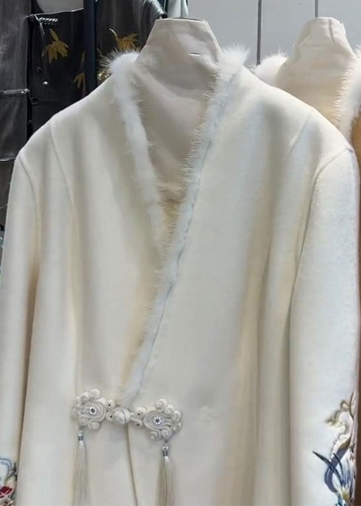 A Vintage Style Coat with Delicate Timeless Details