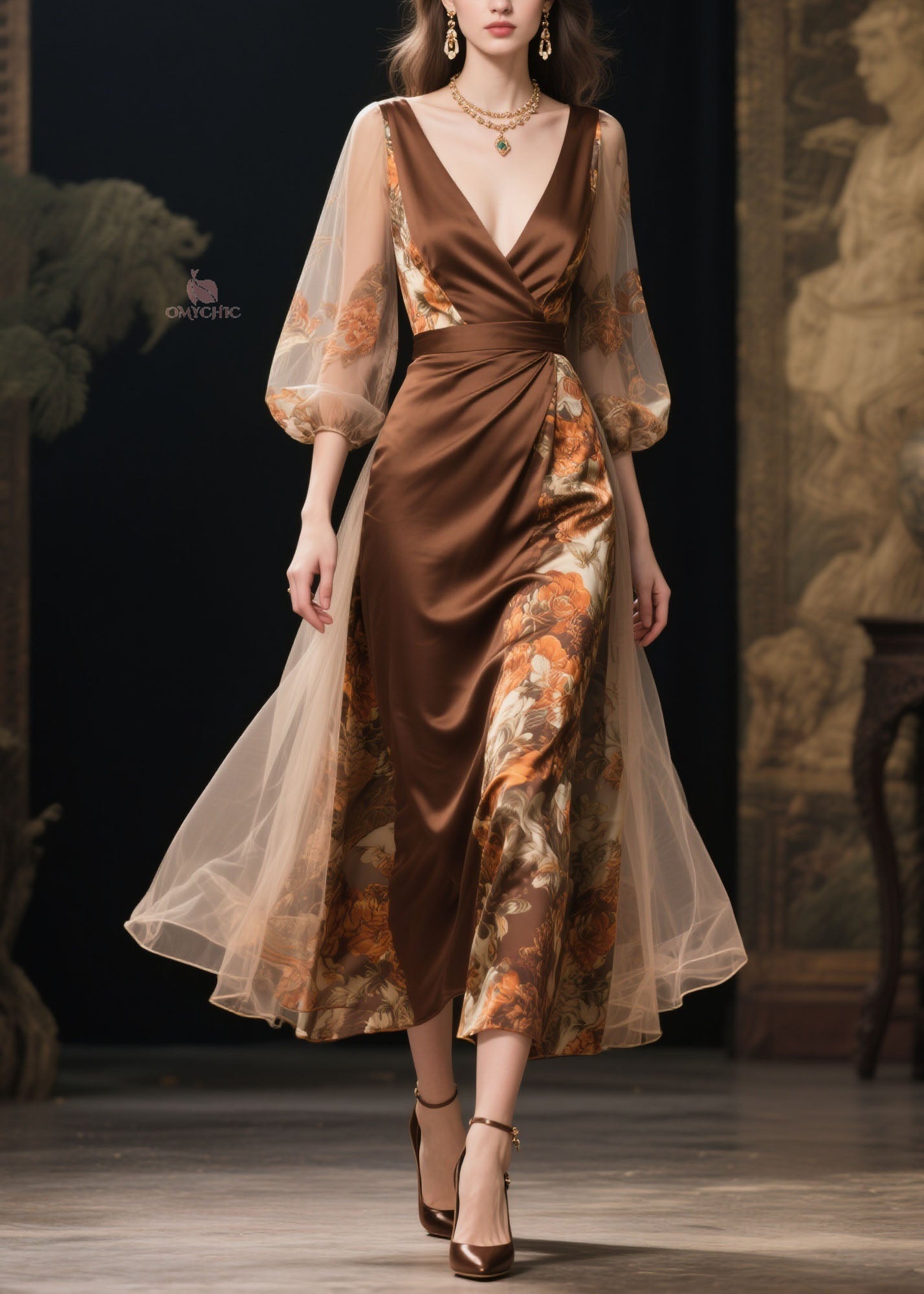 Well Tailored Dress with a Graceful Silhouette