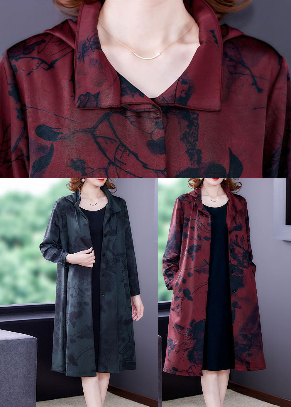 Gracefully Styled Coat for Any Occasion