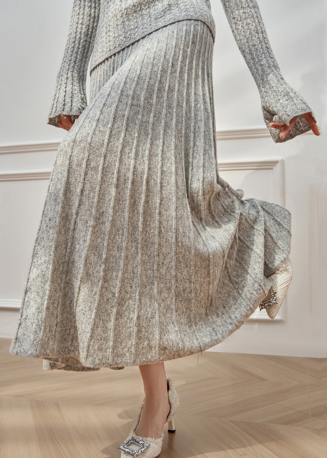 Vintage Inspired Sweater with a Contemporary Edge