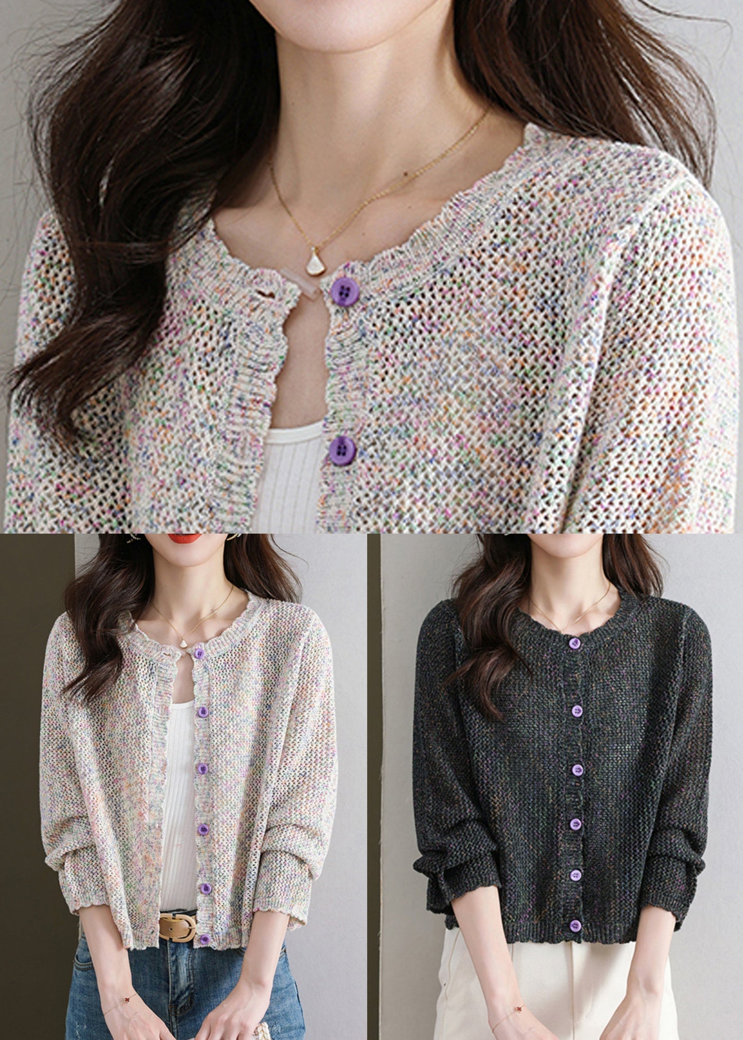 Vintage Inspired Cardigan with a Contemporary Edge
