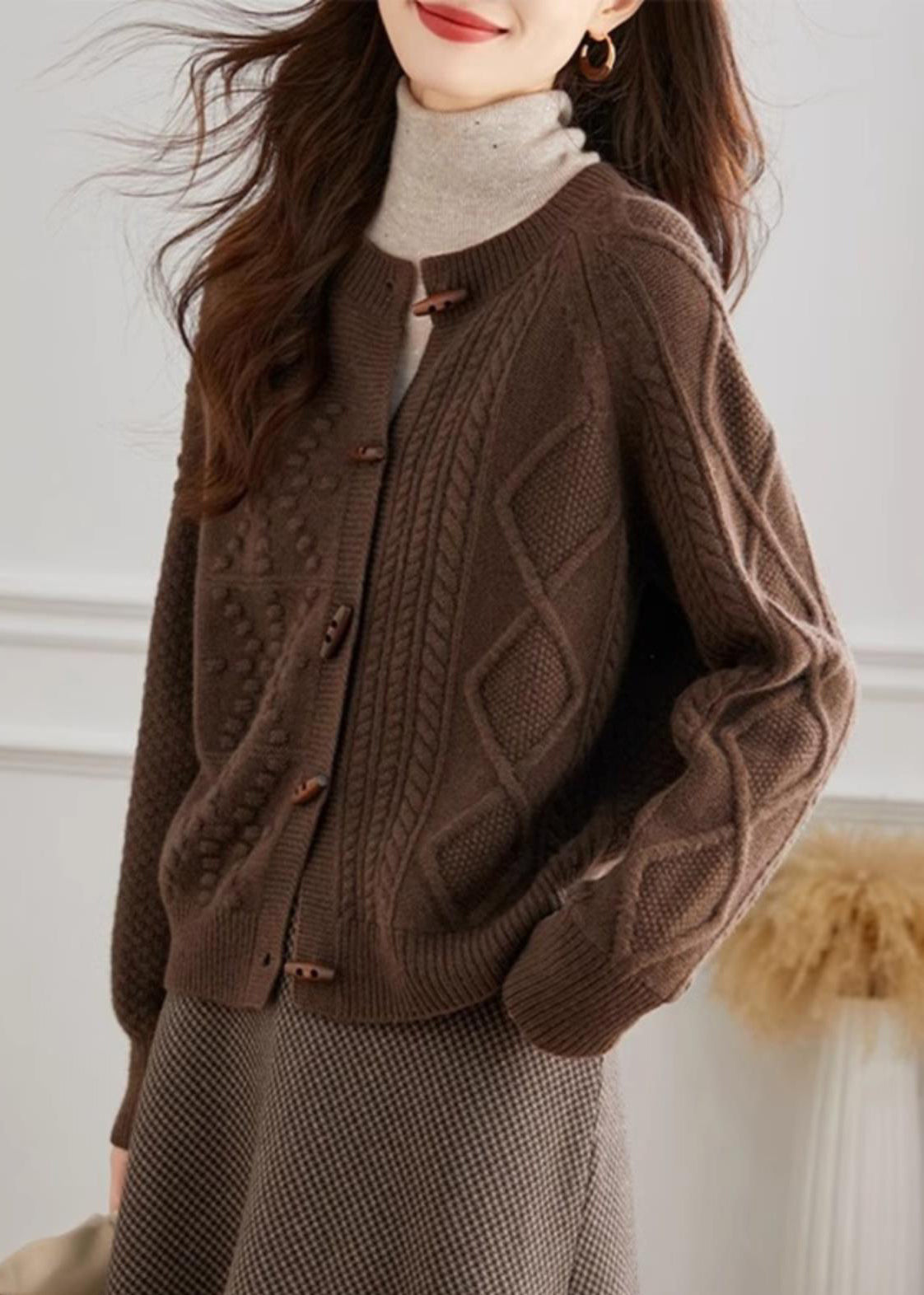 Beautifully Balanced Cardigan with Timeless Character