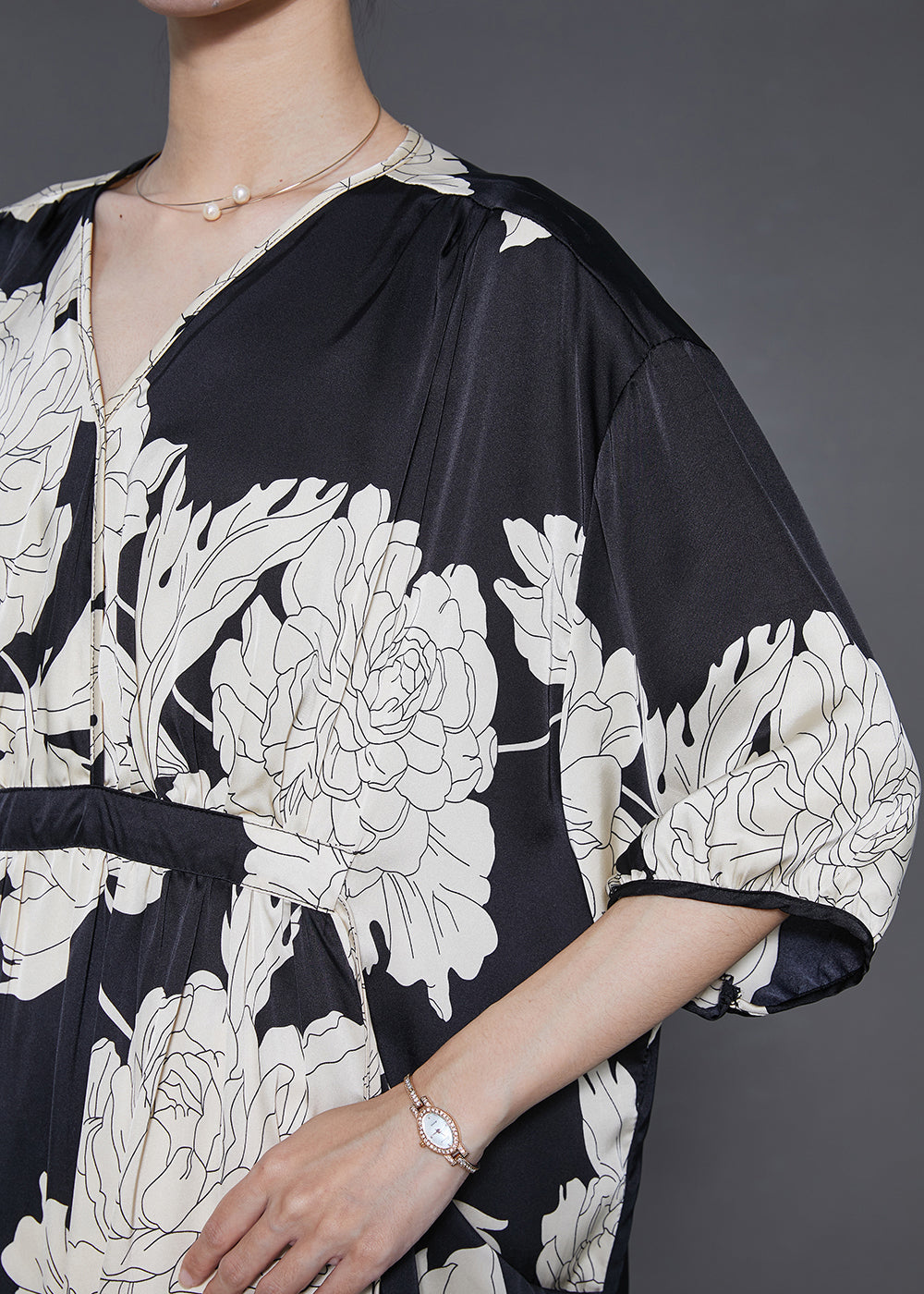 A Vintage Style Dress with Delicate Timeless Details
