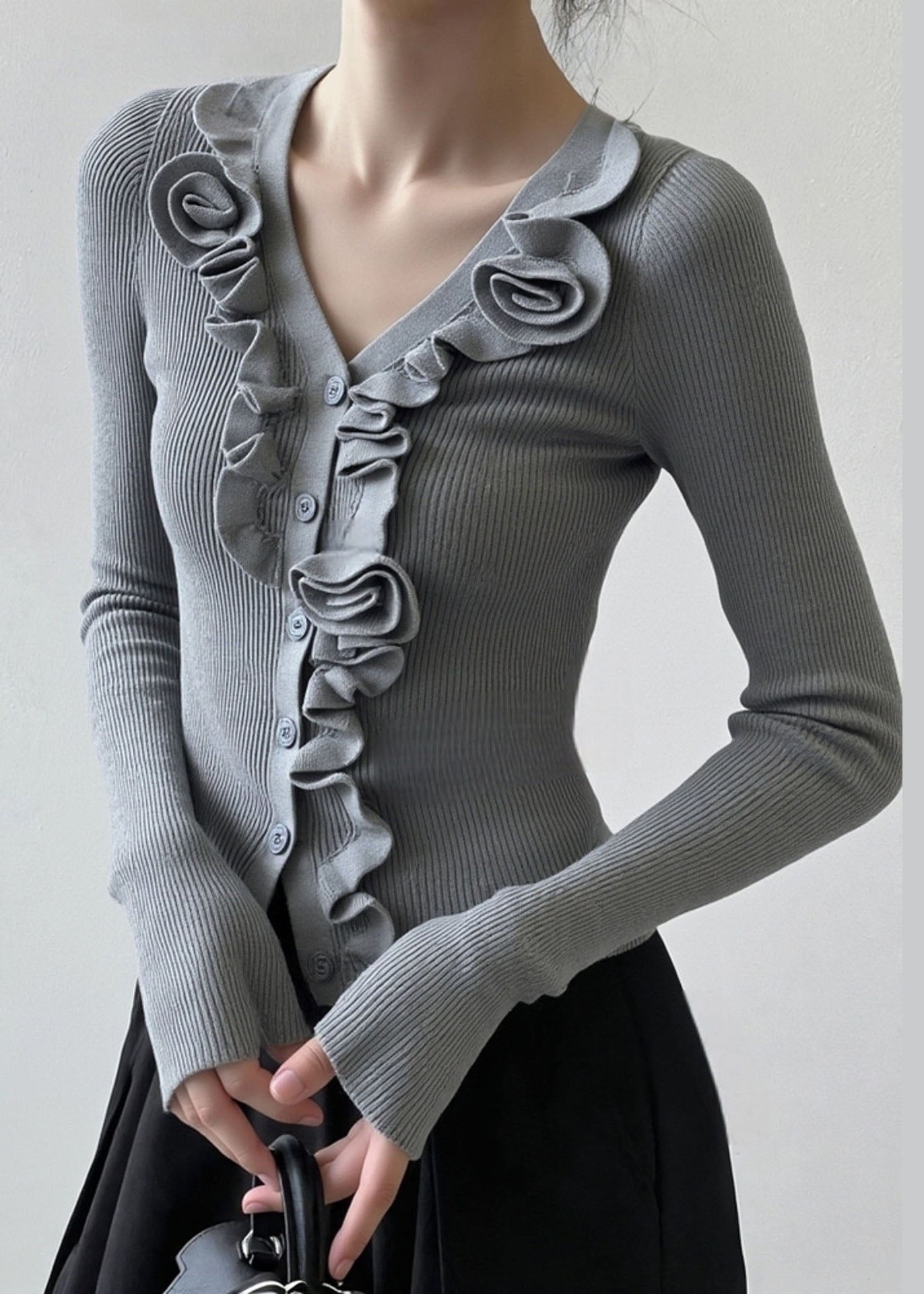 Beautifully Finished Sweater in a Timeless Design