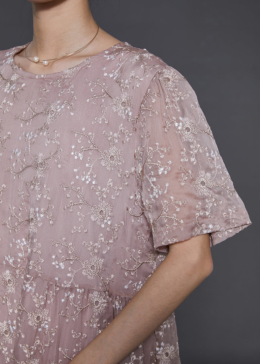 A Vintage Style Dress with Delicate Timeless Details