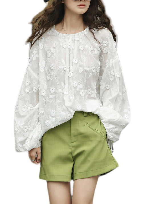 A Vintage Style Shirt with Delicate Timeless Details