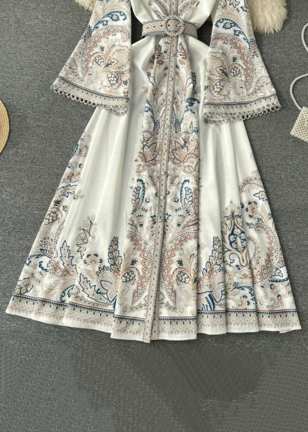 A Vintage Style Dress with Delicate Timeless Details