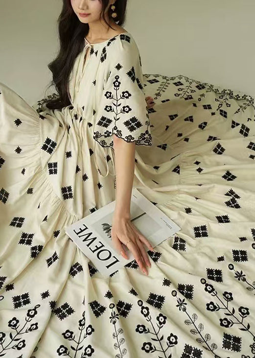 A Vintage Style Dress with Delicate Timeless Details