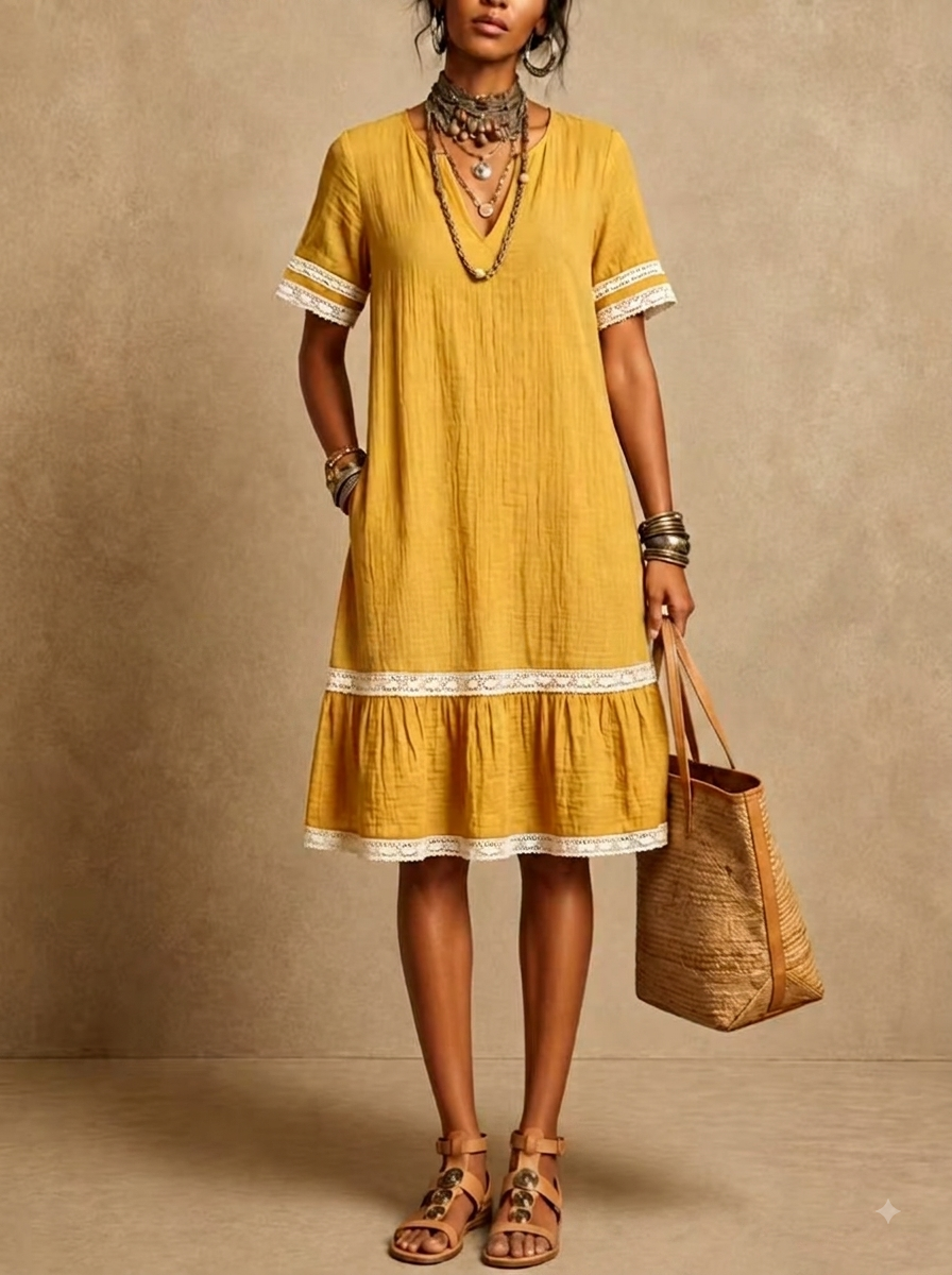 Gracefully Styled Dress for Any Occasion