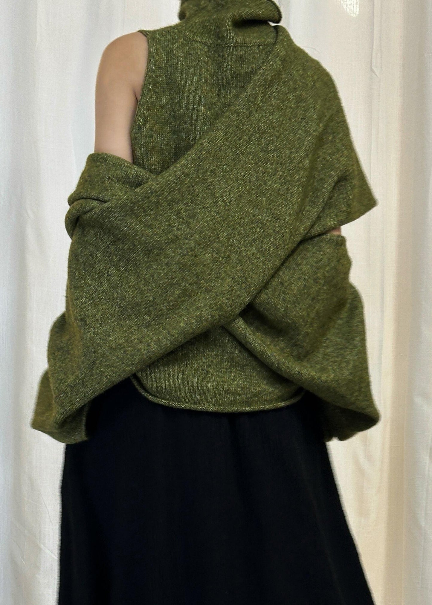 A Vintage Style Sweater with Delicate Timeless Details