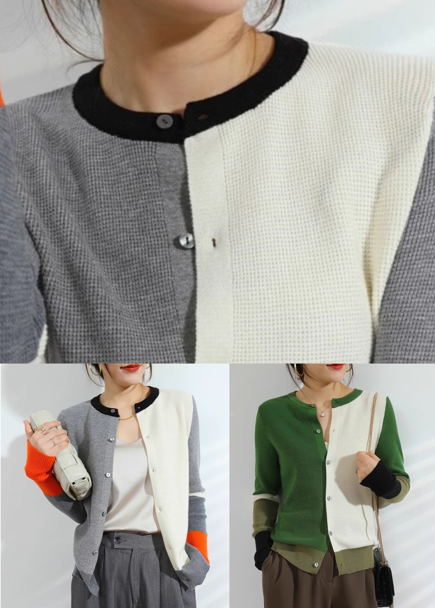 A Vintage Style Cardigan with Delicate Timeless Details