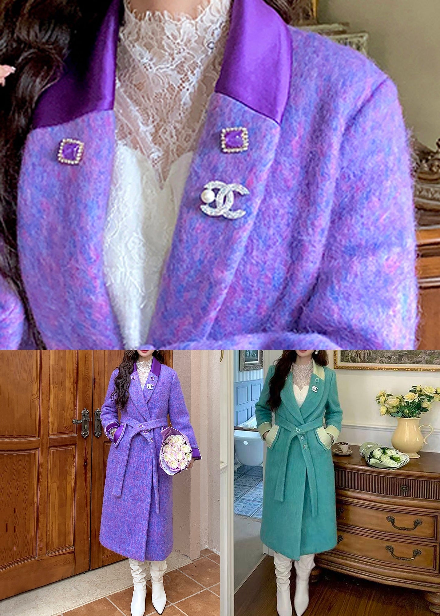 Well Tailored Coat with a Graceful Silhouette