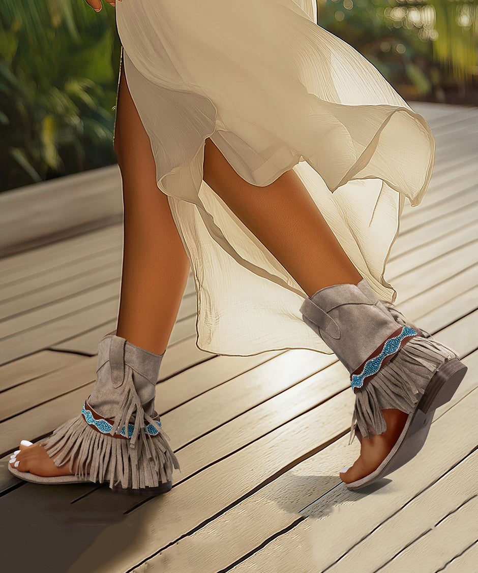 Chic Orthopedic Boots with Unique Design