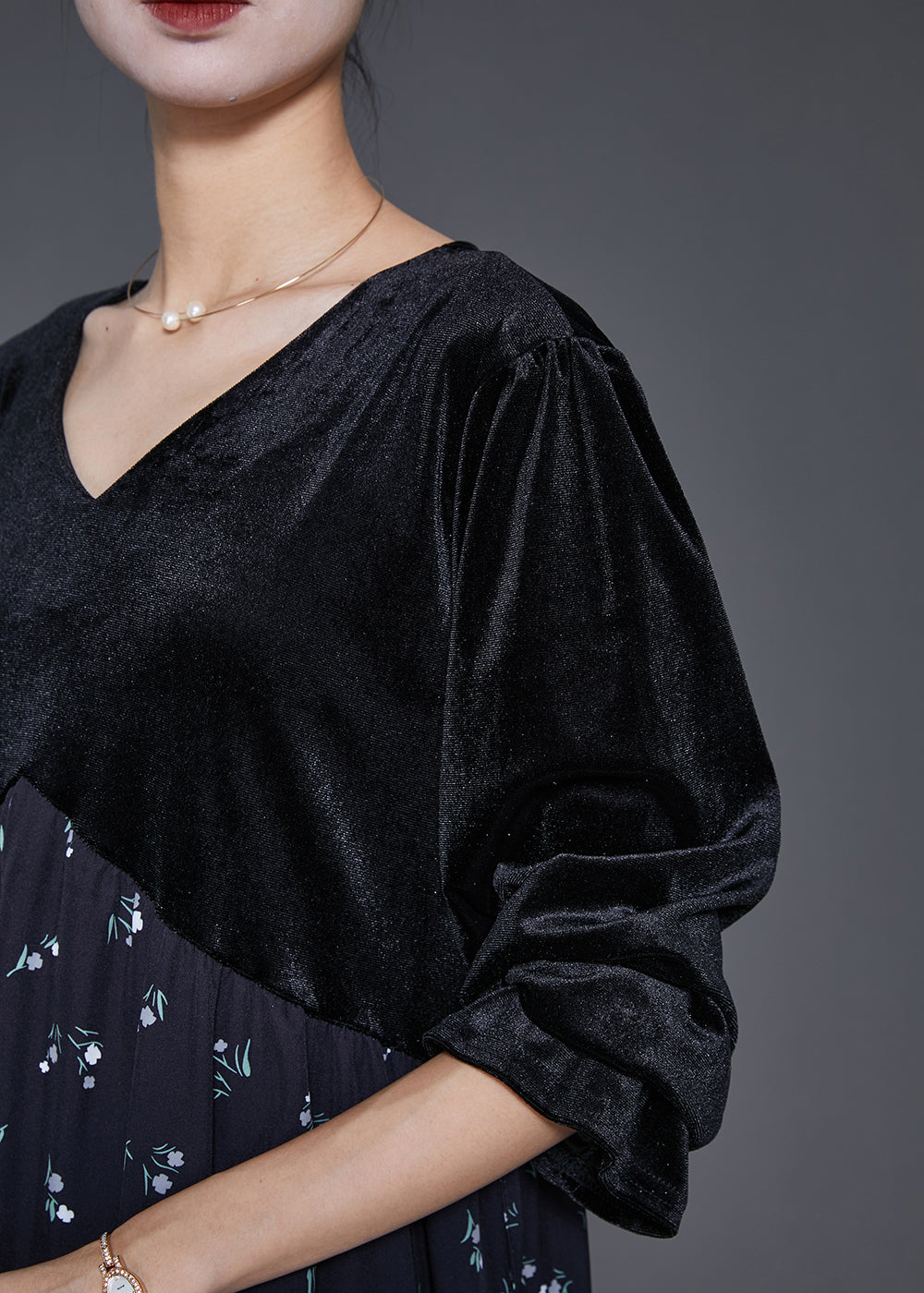 A Vintage Style Dress with Delicate Timeless Details