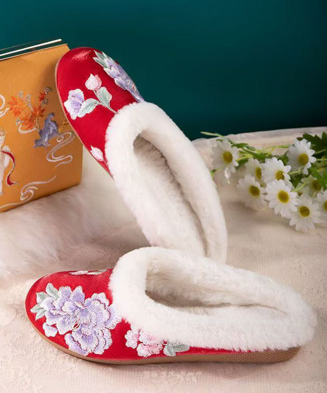 Vintage Inspired Orthopedic Slippers